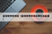 篮球世界杯预定（篮球世界杯预选赛在线直播）