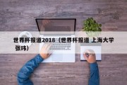 世界杯报道2018（世界杯报道 上海大学 张玮）