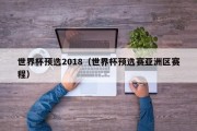 世界杯预选2018（世界杯预选赛亚洲区赛程）